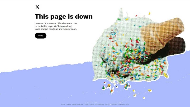Usuarios reportan caída de X tras fallas para publicar contenido