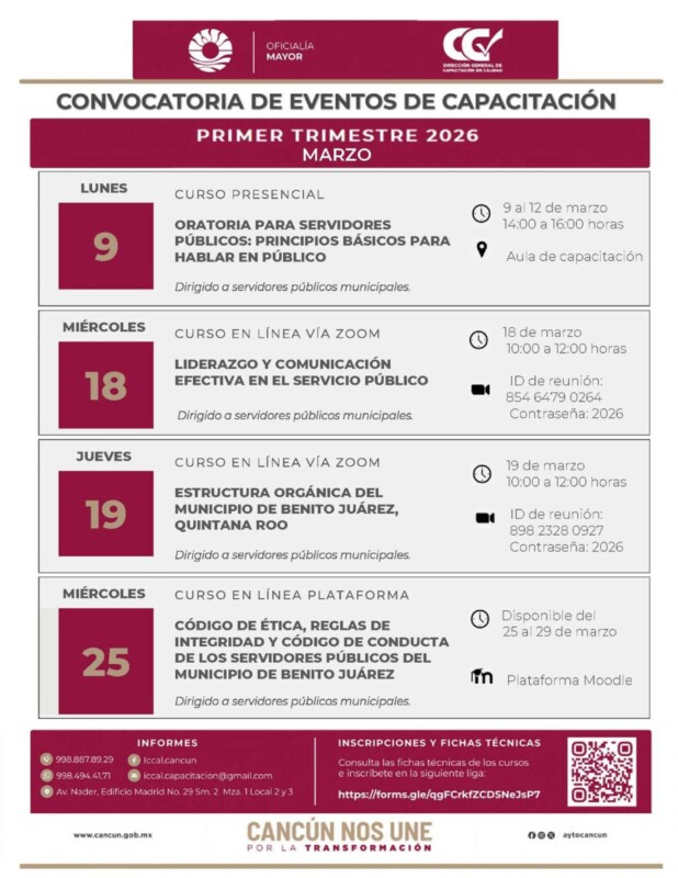 PROMUEVE AYUNTAMIENTO CAPACITACIONES GRATUITAS CON ENFOQUE DE EQUIDAD DE GÉNERO