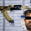Detienen a presunto agresor sexual quien portaba un fusil de asalto AK-47