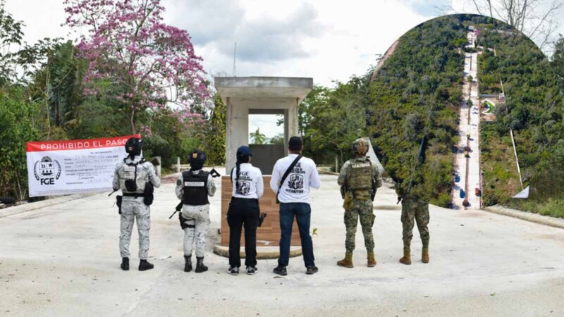 Clausuran desarrollo inmobiliario en Bonfil por presuntas irregularidades ambientales