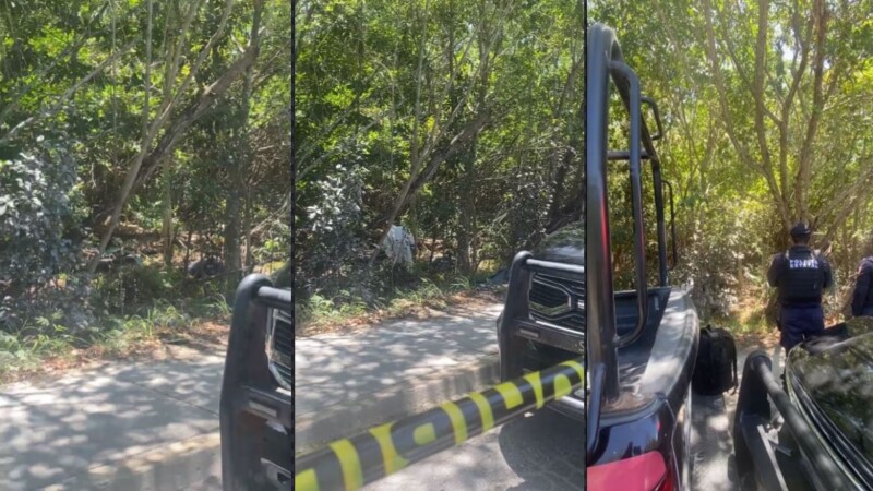 Hallan el cuerpo de un hombre ejecutado en la carretera hacia Punta Sam