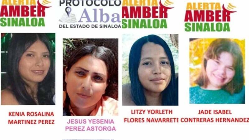 Preocupa desaparición de cuatro mujeres, tres adolescentes, en Sinaloa
