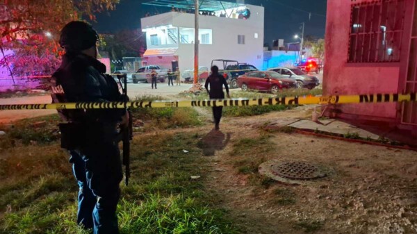 Acribillan a balazos a un hombre en la colonia Villas Otoch de Cancún