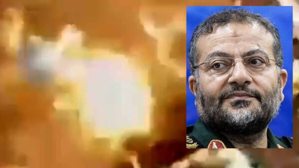 Operación israelí elimina a comandante de la Basij en la capital iraní