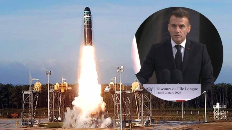 Macron advierte que no dudará en usar armas nucleares en defensa de sus intereses vitales