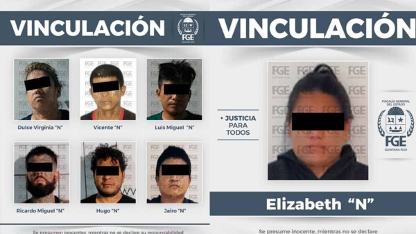 Vinculan a siete personas en Cancún por presuntos delitos de narcomenudeo