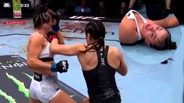 La mexicana Alexa Grasso somete con brutalidad y deja inconsciente a Maycee Barber en la UFC