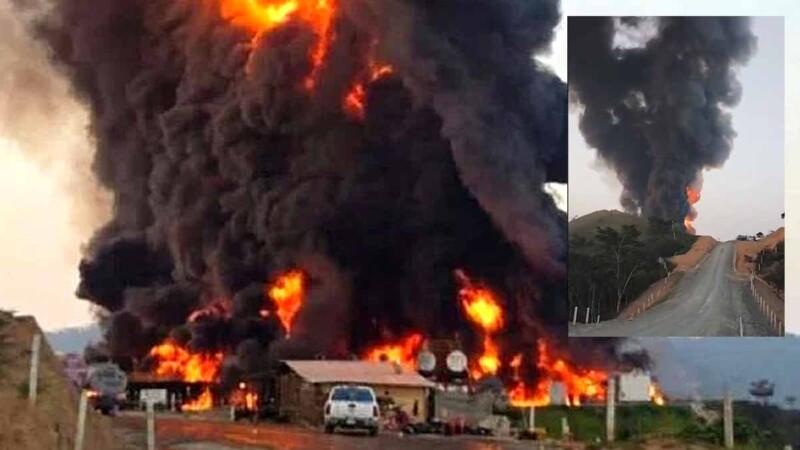 Pozo exploratorio Krem-1 de Pemex vuelve a incendiarse en menos de 24 horas