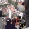 Trabajador queda atrapado a 30 pisos y es rescatado por bomberos en CDMX