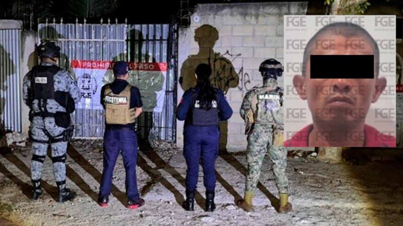 Rescatan a tres mujeres en presunto bar clandestino durante operativo en Cancún