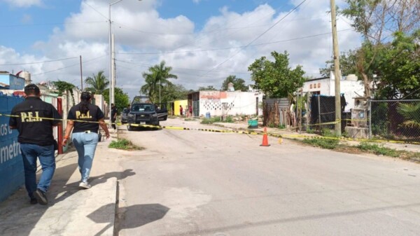 Balean a una persona en el fraccionamiento Encinos II en Kanasín