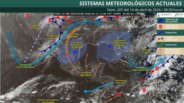 Pronóstico del clima en Quintana Roo para hoy martes 14 de abril 2026