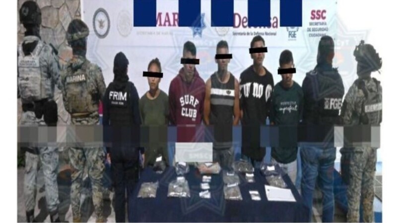 Atrapan a una narcobanda en la Supermanzana 92 de Cancún