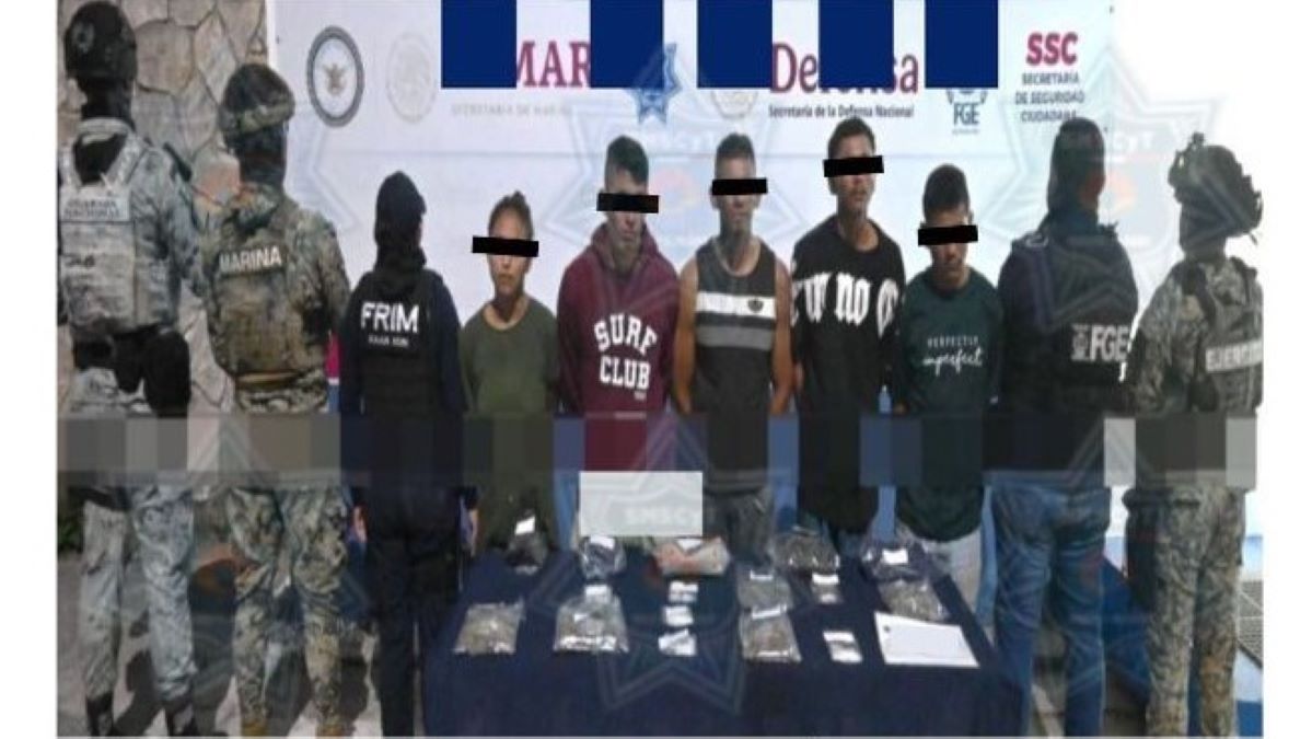 Atrapan a una narcobanda en la Supermanzana 92 de Cancún