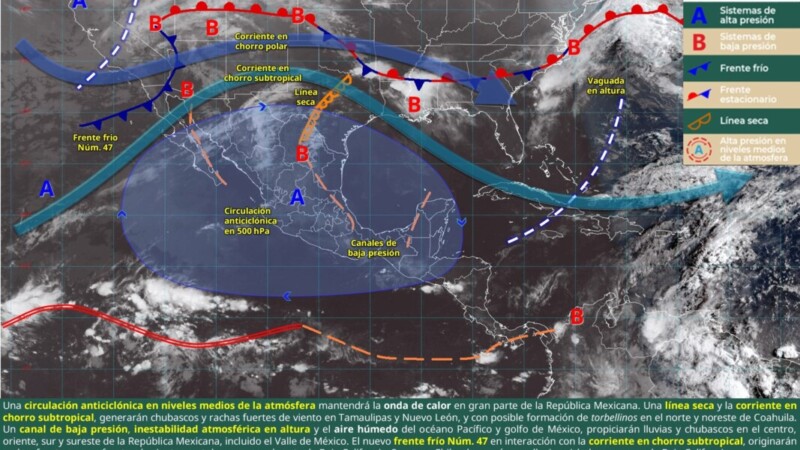 Pronóstico del clima en Quintana Roo para hoy domingo 26 de abril 2026