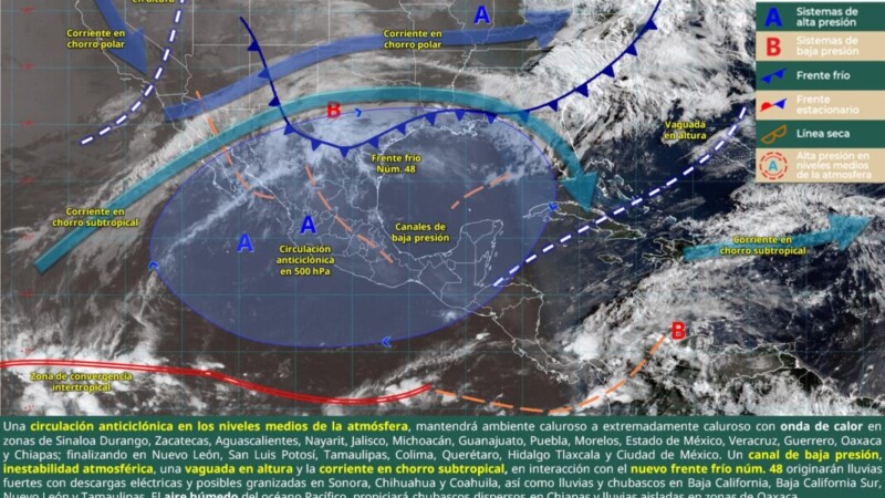 Pronóstico del clima en Quintana Roo para hoy jueves 30 de abril 2026