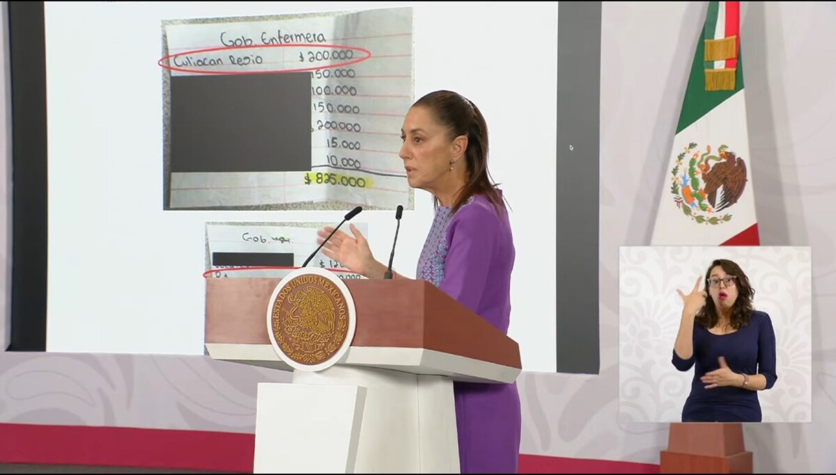 Endebles pruebas de EU contra Rocha, notas en un cuaderno