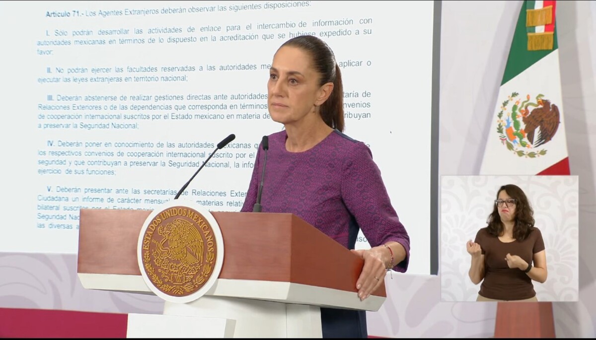 Presencia de agentes de la CIA en México “no debe ser menor”