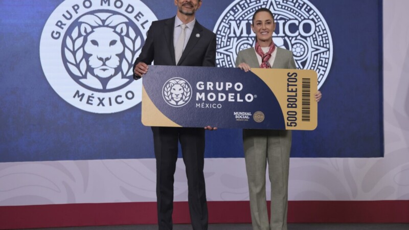 Regalarán Gobierno de México y cervecera 500 boletos del Mundial