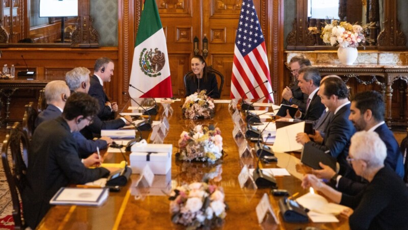 Revisión del T-MEC avanza “positivamente”: Sheinbaum