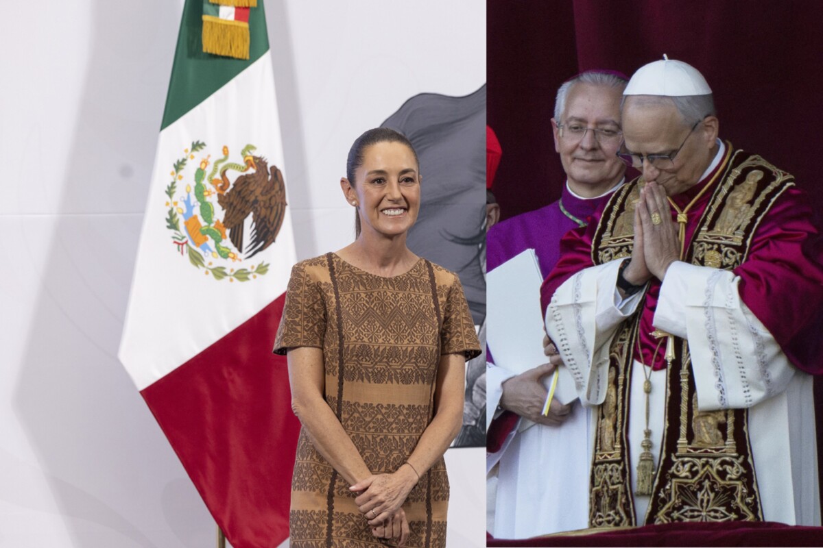 Respalda Sheinbaum llamado de paz del Papa León XIV
