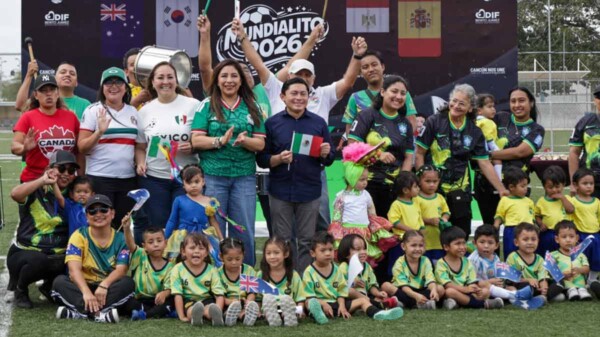 Fortalece DIF Benito Juárez la convivencia familiar con "Mundialito 2026"