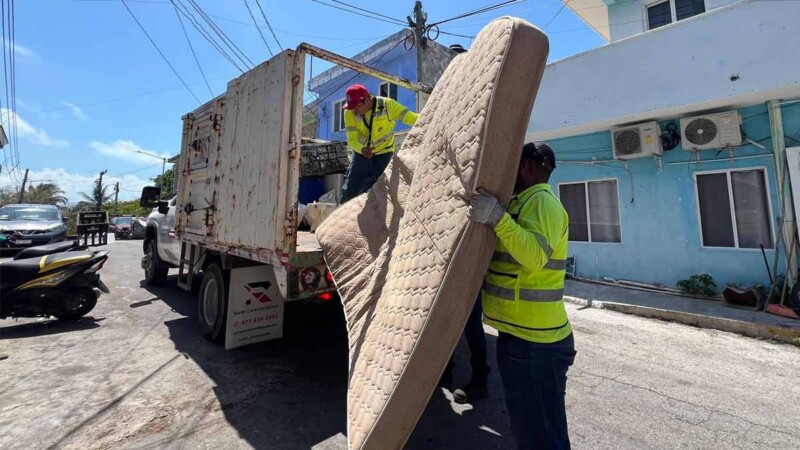 Gobierno Municipal llevará este miércoles el Programa Permanente de Descacharrización a colonias de la Isla y Zona Continental