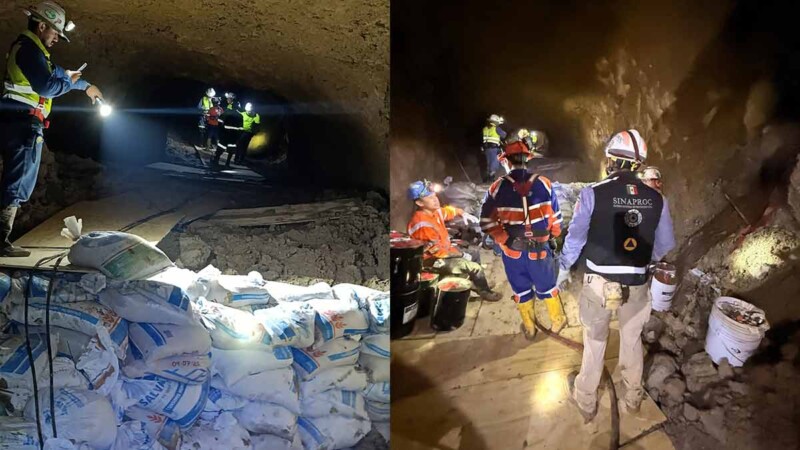 Autoridades reconfiguran labores de rescate en mina Santa Fe de Sinaloa