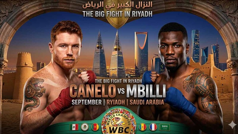 Confirman la pelea "Canelo" Álvarez vs . Christian Mbilli