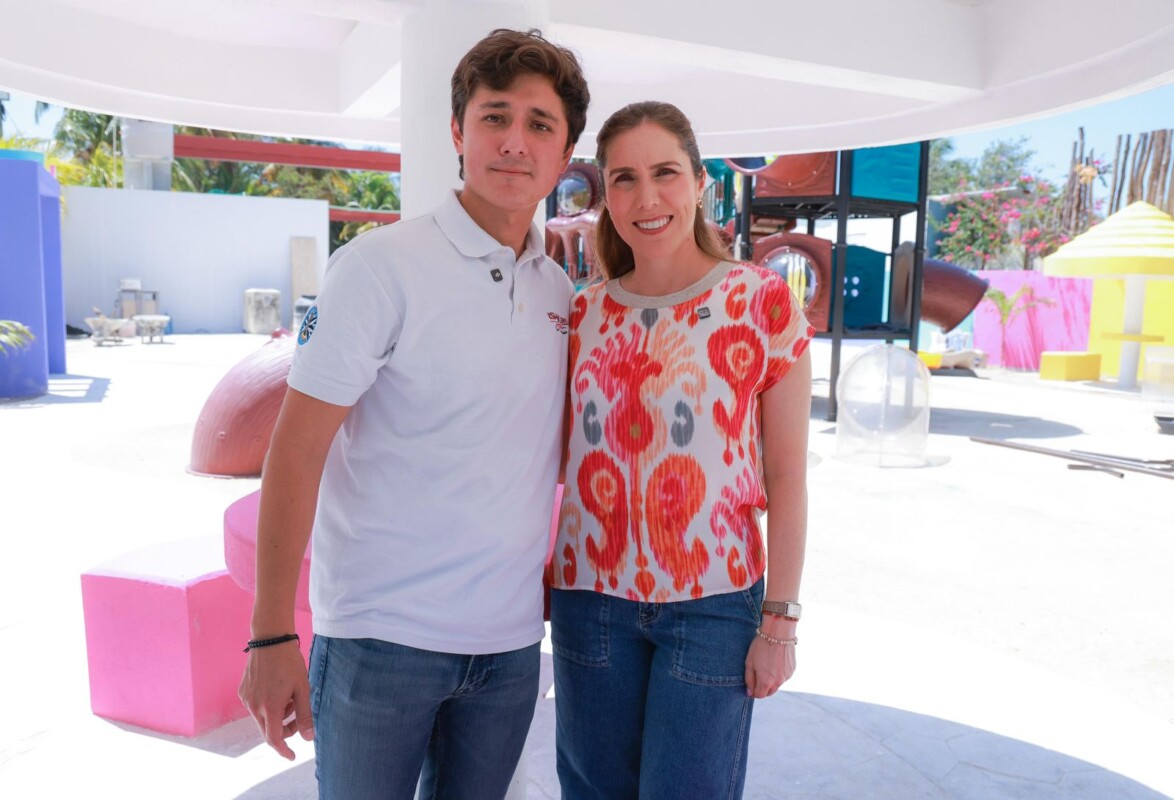 Atenea supervisa avance del parque y domo de la colonia Electricistas, el número 15 de su gobierno