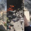 Israel bombardea Beirut, Irán responde con cierre de Ormuz