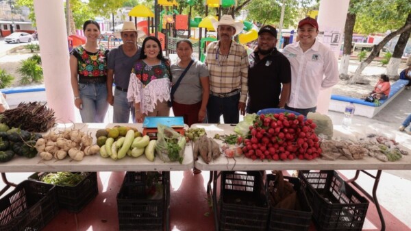 Impulsa Blanca Merari la economía de productores en Puerto Morelos en la segunda edición de “Mercado Local - Nuestra Cosecha”