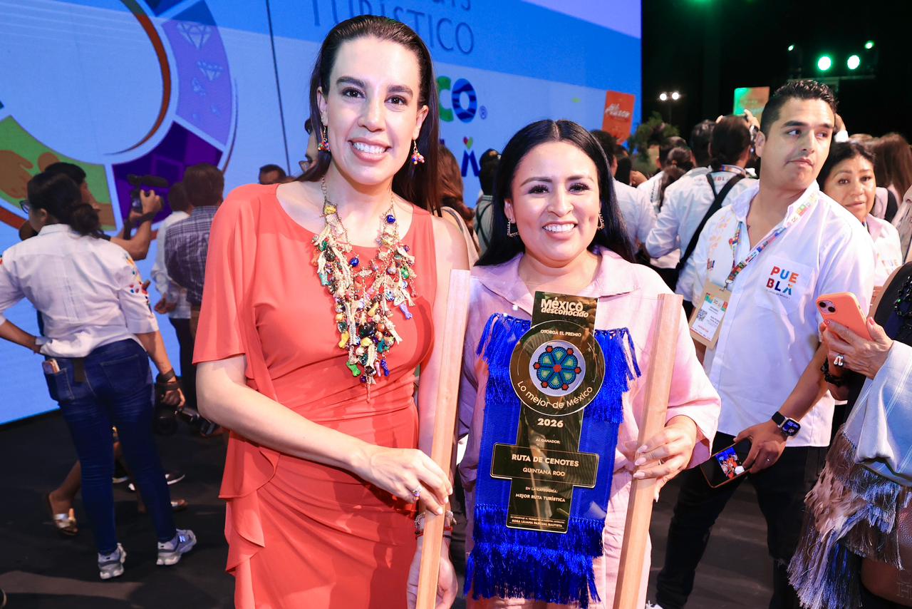 Nuestra Ruta de los Cenotes se corona como mejor ruta turística de México: Blanca Merari