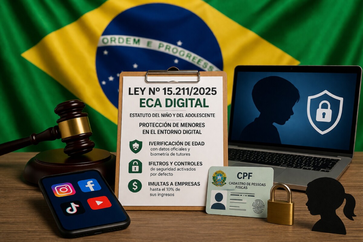 Limita Brasil uso de plataformas digitales para menores de edad