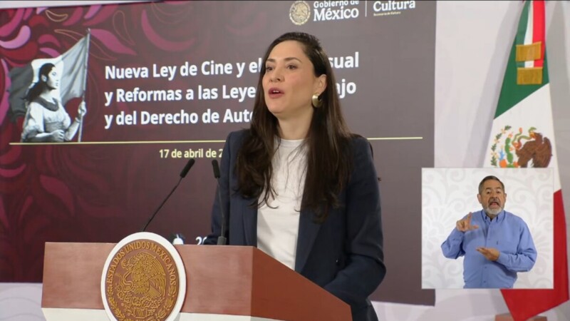 Destacan aval a leyes para fortalecer al cine mexicano