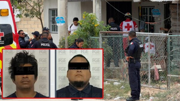 Detienen a dos relacionados con el homicidio de una mujer en Bahía Real en Cancún