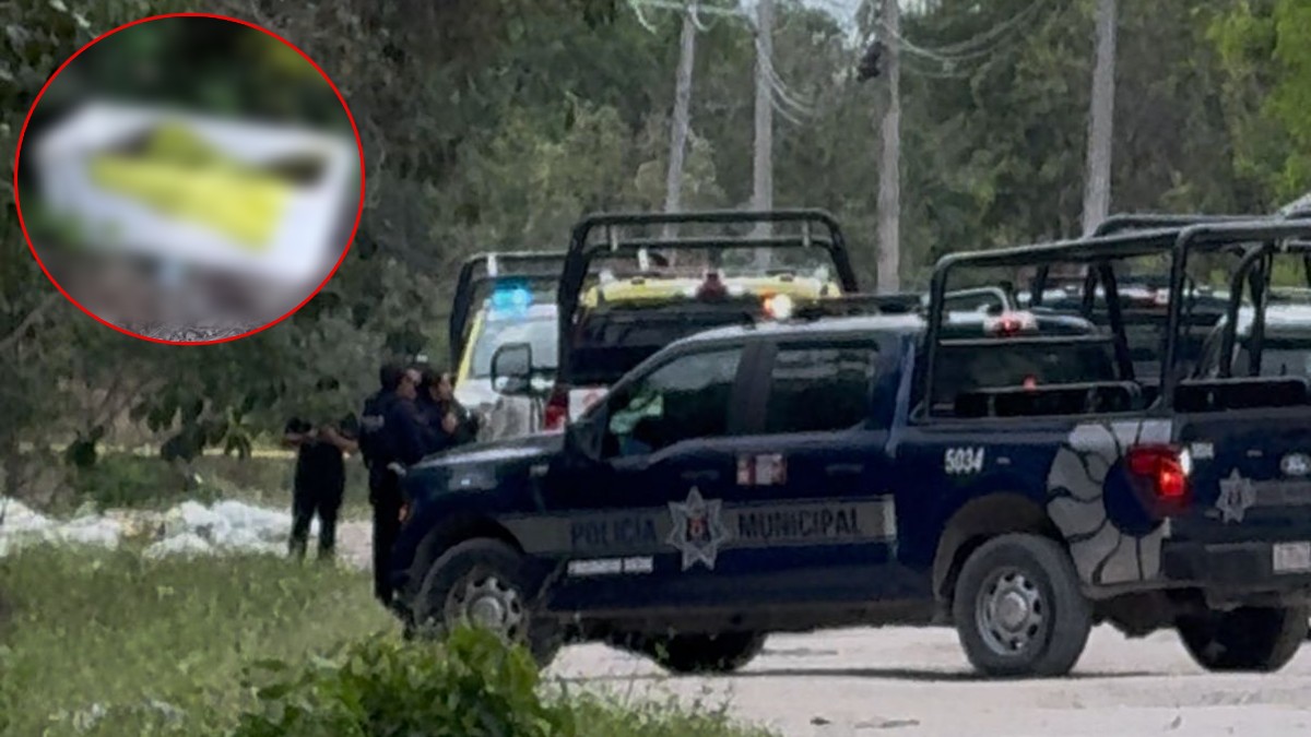 Detienen a tres tras hallazgo de menor decapitado en un refrigerador en la Supermanzana 214 de Cancún