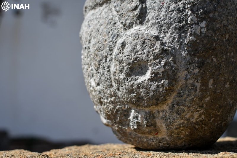 Analiza el Instituto Nacional de Antropología e Historia (INAH) una escultura atribuida al dios del maíz, que fue recuperada en San Damián, Texoloc, Tlaxcala. 