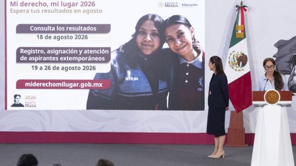 “Los jóvenes tienen que estar en la escuela”: Sheinbaum