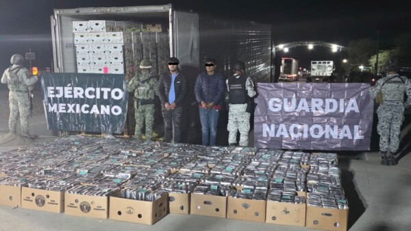 Aseguran casi dos toneladas de cocaína en retén en Sonora; hay dos detenidos