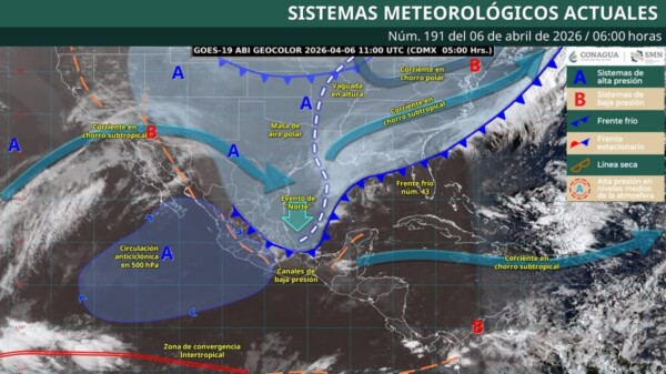 Pronóstico del clima en Quintana Roo para hoy lunes 6 de abril 2026