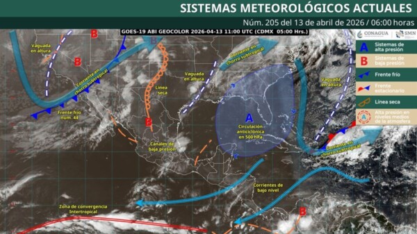 Pronóstico del clima en Quintana Roo para hoy lunes 13 de abril 2026