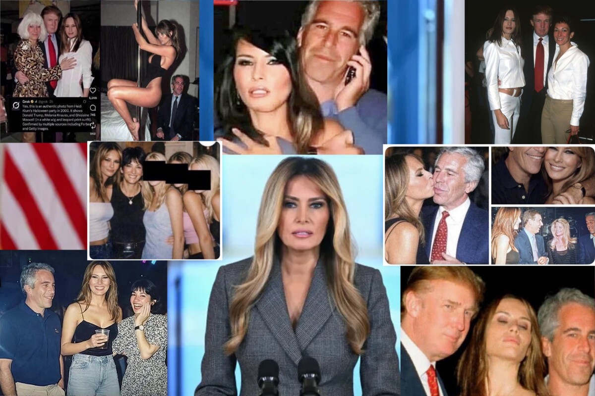 Melania Trump “riega el tepache”; vano intento de borrar su pasado