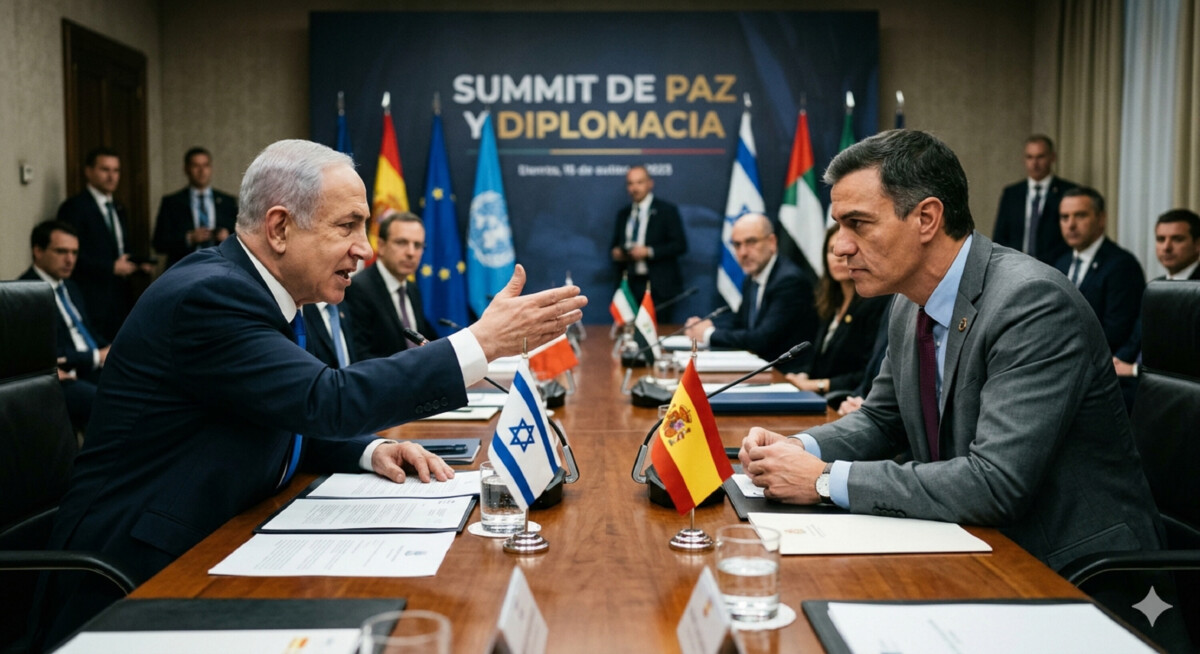 Acusa Netanyahu a Sánchez de librar “guerra diplomática”