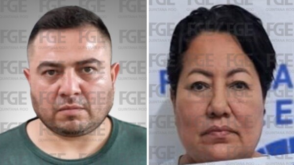 Sentencian a un hombre y una mujer a 25 años de prisión por cuatro homicidios en Cancún