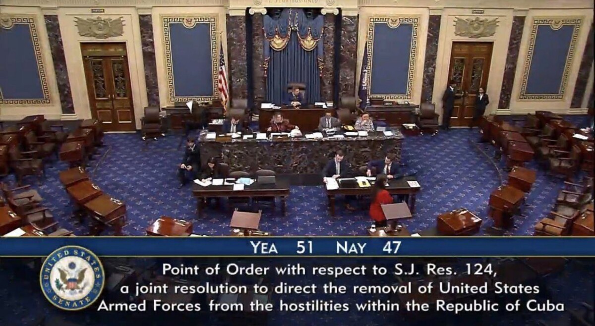 Fracasan demócratas en frenar ataques de EU a Cuba