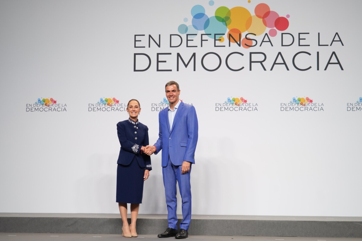 Fructífera reunión entre Sheinbaum y Sánchez