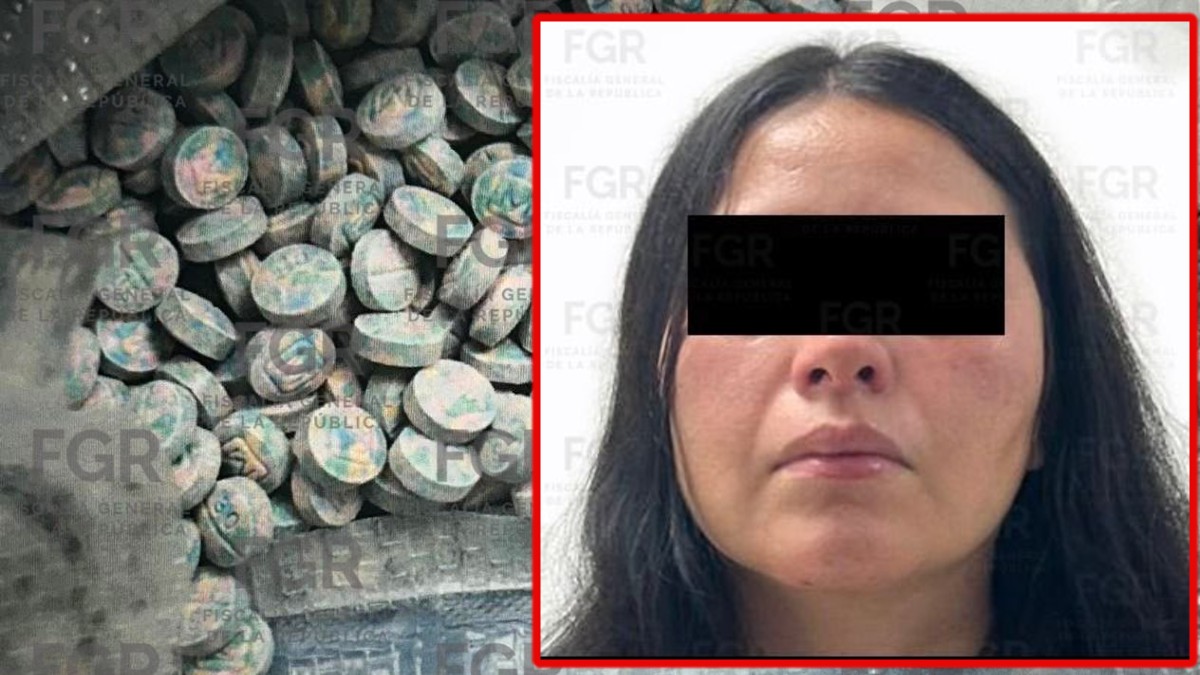 Procesa FGR a una mujer detenida con más de 5 mil pastillas de fentanilo