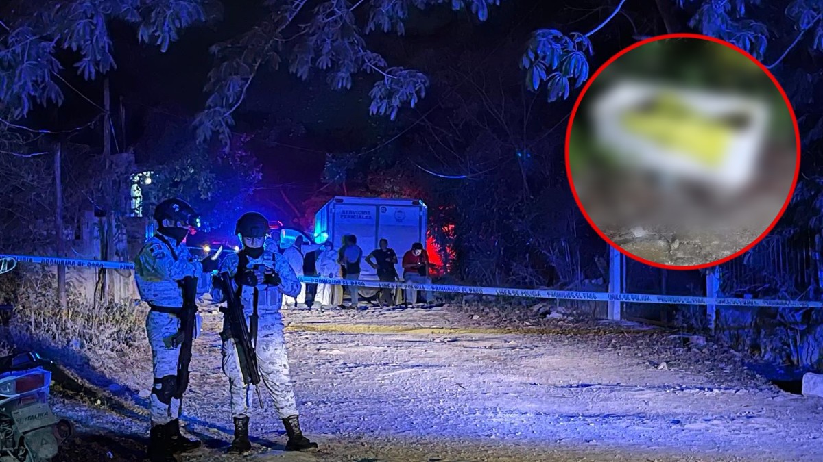 Hallan restos humanos en una nevera en la colonia La Amistad en Cancún