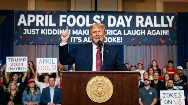 Discurso de Trump de “April Fools” o “Día de los Inocentes”
